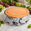 Grape Cheese Pedestal