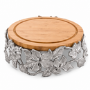Magnolia Wood Cheese Pedestal