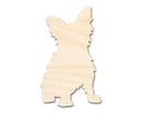 Unfinished Wood Cute Dog Shape - Pet Craft - up to 46"