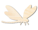 Unfinished Wood Dragonfly Silhouette - up to 46" DIY