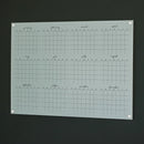 Frosted Acrylic Yearly Calendar | Horizontal Pennington