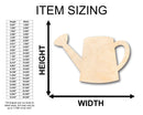 Unfinished Wood Garden Watering Can Shape - Craft - up to 46" DIY