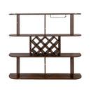 Large Wall Mounted 3 Tier  Rustic Bottle Wine Rack,Multifunctional Wooden Wall Mounted Wine Rack,Storage Rack with Wine Glass Holder,mounted wall Storage winerack Rack for Home Bar Dining Room Decor