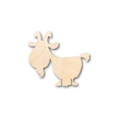 Unfinished Wood Billy Goat Farm Animal Shape - Craft - up to 46" DIY