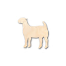 Unfinished Wood Goat Boer Farm Animal Shape - Craft - up to 46" DIY