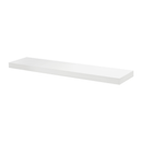 Bathroom Wall Shelf - 2 Inch Thick Floating Bathroom Shelves with Deep Shelf