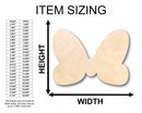 Unfinished Wood Hair Bow Silhouette - Craft- up to 46" DIY
