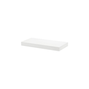 Bathroom Wall Shelf - 2 Inch Thick Floating Bathroom Shelves with Deep Shelf