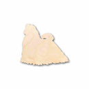 Unfinished Wood Maltese Dog Silhouette - Craft- up to 46" DIY