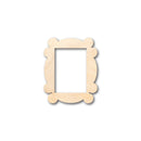 Unfinished Wood Picture Frame Shape - Craft - up to 46" DIY