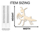 Unfinished Wood Praying Mantis Silhouette - Craft - up to 46" DIY