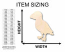 Unfinished Wood Puffin Silhouette - Craft- up to 46" DIY