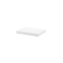 Bathroom Wall Shelf - 2 Inch Thick Floating Bathroom Shelves with Deep Shelf