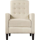 Fabric Recliner Chair Mid Century Modern With Durable Polyester Upholstery