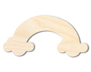 Unfinished Wood Rainbow Silhouette - Craft - up to 46" DIY