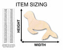 Unfinished Wood Seal Silhouette - Craft- up to 46" DIY