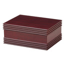 Rosewood Finished Box With Forest Green Inside