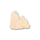 Unfinished Wood Shih Tzu Dog Shape - Craft - up to 46" DIY