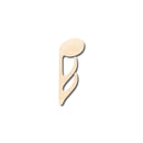 Unfinished Wood Sixteenth Note Down Music Art Shape - Craft - up to 46" DIY