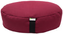 Hemp Zafu Meditation Cushion - 17 oz. Hemp Fabric with Organic Buckwheat Hull fill
