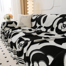 Chenille Sofa Cover Blanket, Couch Cover Blanket Throws for Couches Living Room Furniture Throw Covers
