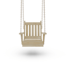 Keystone Amish Co. Franklin Swing Chair, Unfinished
