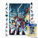 Justice League Superheroes Unite Wooden Jigsaw Puzzle