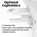 Keystone Amish Co. 4 Foot Milan Recycled Plastic Porch Swing, Weathered Wood