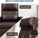 Power Recliner Chair With Heating Massage Tall Back