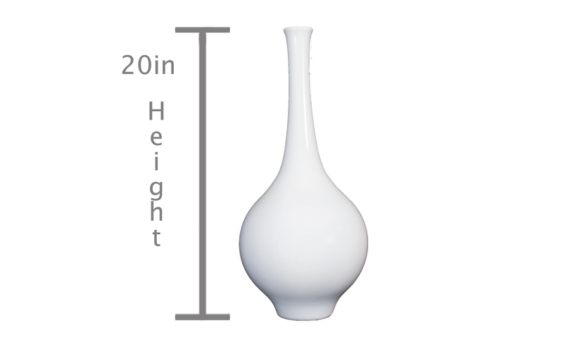 20in Hydria Ceramic Vase
