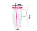 20oz Acrylic Handled Cup