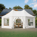[20X15FT] Extra-Large Heavy-Duty Outdoor Waterproof Party And Wedding Tent With Steel Frame (SAK07645)