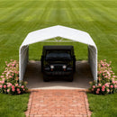 [20X30FT] Alora Heavy-Duty Outdoor Galvanized Steel Carport (SAK21596)