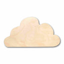 Unfinished Wood Storm Cloud Silhouette - Craft- up to 46" DIY
