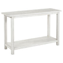 Payne Wood Entryway Sofa Console Table White