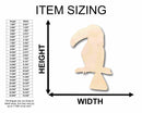 Unfinished Wood Toucan Bird Jungle Silhouette - Craft- up to 46" DIY