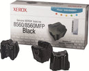 New, Pre-Owned - Xerox Phaser 8560 Black Solid Ink Pack (3 Sticks) 108R00726