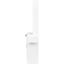 White modern simple hair desk, multi-layer storage, large storage space