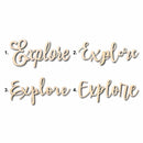 Explore Sign Unfinished Wood Cutout Home Decor DIY