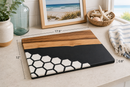 B&W Geometric Cutting Board