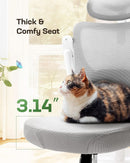 Ergonomic Mesh Office Chair With Adjustable Lumbar Support