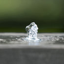 Indoor Outdoor Water Fountain, Unique Broken Urn Fountain Chic Dynamic Modern Design With Light For Garden