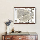 Vintage Map of Elmira, New York 1901