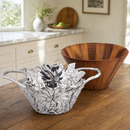 Magnolia Wood Tall Salad Bowl