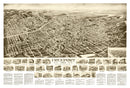 Vintage Map of Freeport, New York 1925