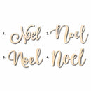 Noel Sign Unfinished Wood Cutout Home Decor DIY