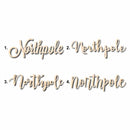 Northpole Sign Unfinished Wood Cutout Home Decor DIY