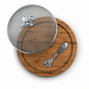 Olive 3 Piece Picnic Cheese Board / Spreader