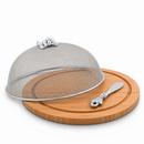 Grape 3 Piece Picnic Cheese Board / Spreader