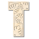 Unfinished Wood Layered Themed Letters | Dinosaur | A-Z | 2 Piece | up to 24"